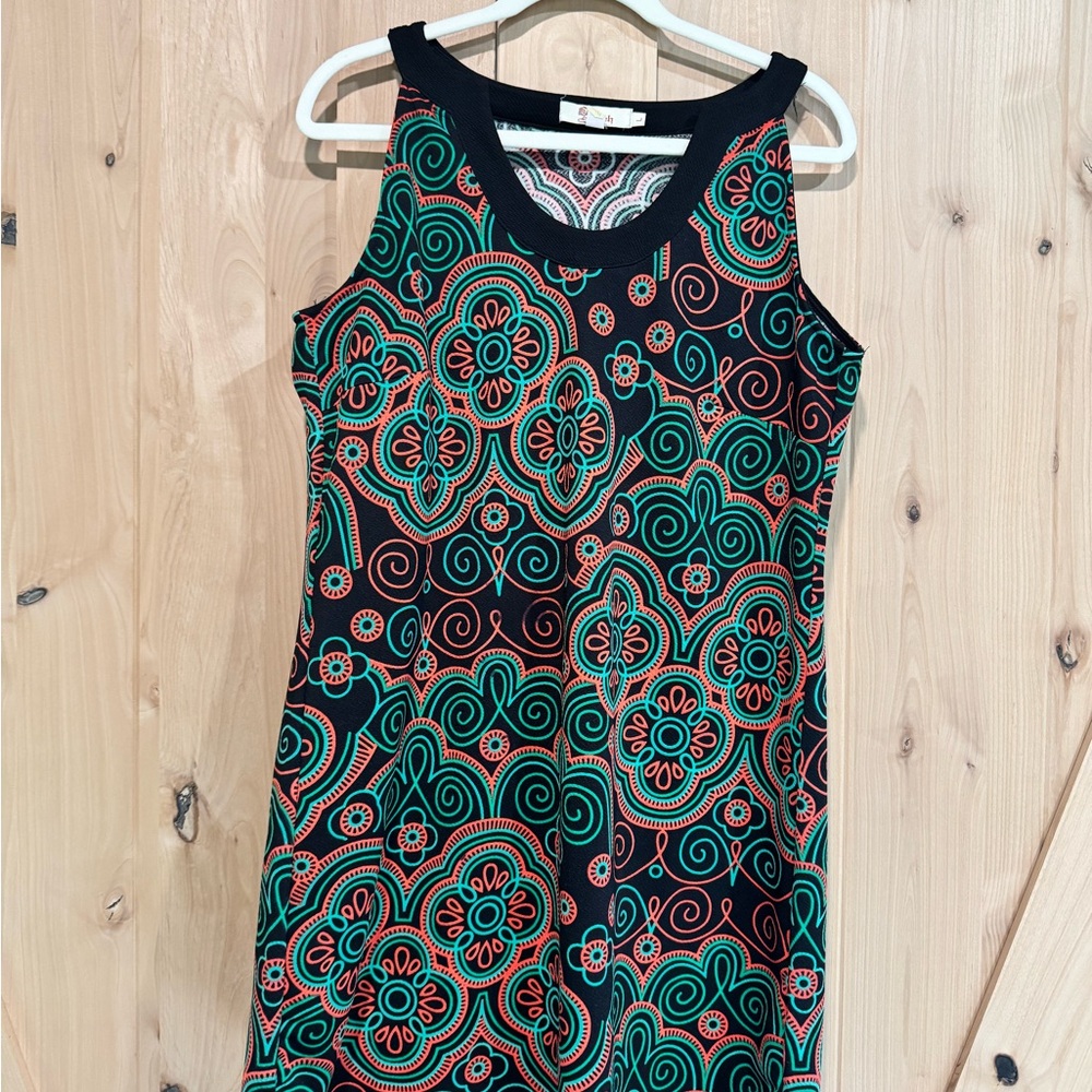 Vibrant Patterned Dress